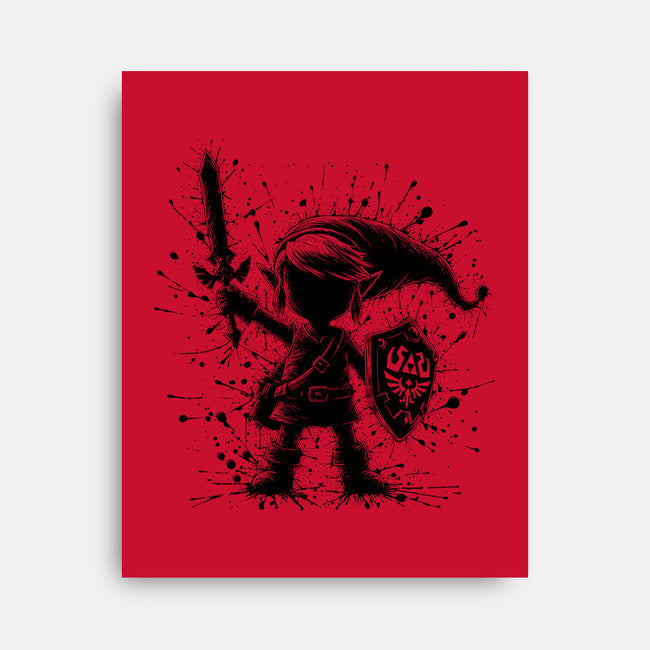 Link Splash-None-Stretched-Canvas-alnavasord