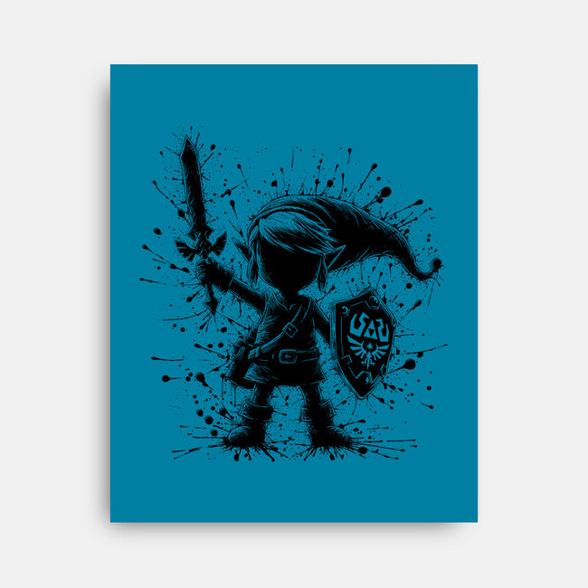 Link Splash-None-Stretched-Canvas-alnavasord