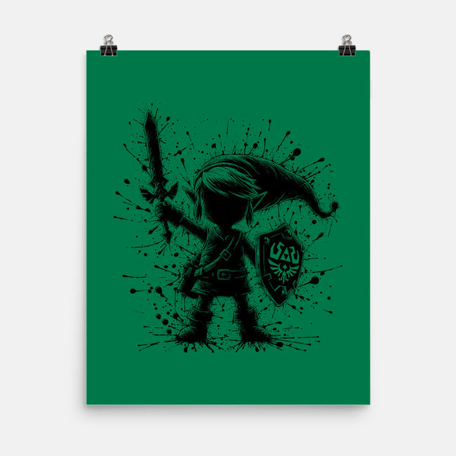 Link Splash-None-Matte-Poster-alnavasord