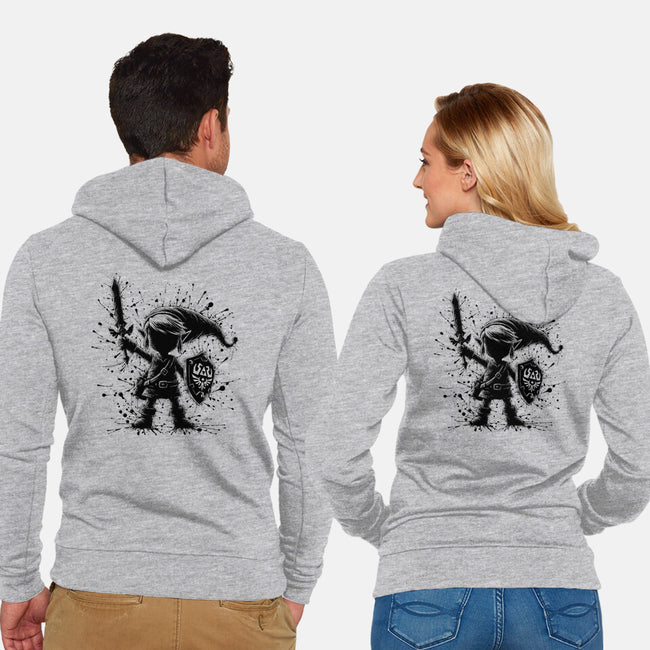 Link Splash-Unisex-Zip-Up-Sweatshirt-alnavasord