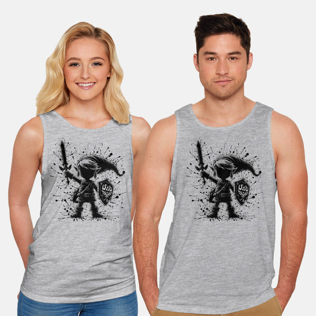 Link Splash-Unisex-Basic-Tank-alnavasord