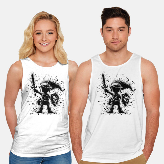 Link Splash-Unisex-Basic-Tank-alnavasord