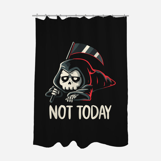 Not Today Death-None-Polyester-Shower Curtain-koalastudio