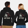 Not Today Death-Unisex-Zip-Up-Sweatshirt-koalastudio