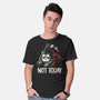 Not Today Death-Mens-Basic-Tee-koalastudio