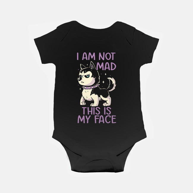 I Am Not Mad This Is My Face-Baby-Basic-Onesie-koalastudio