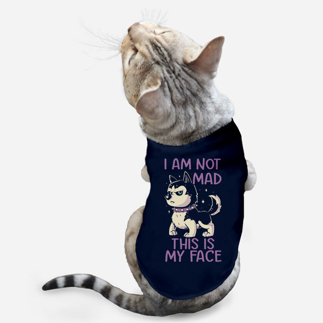 I Am Not Mad This Is My Face-Cat-Basic-Pet Tank-koalastudio