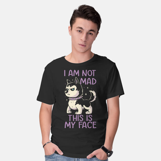 I Am Not Mad This Is My Face-Mens-Basic-Tee-koalastudio