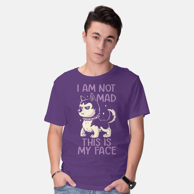 I Am Not Mad This Is My Face-Mens-Basic-Tee-koalastudio