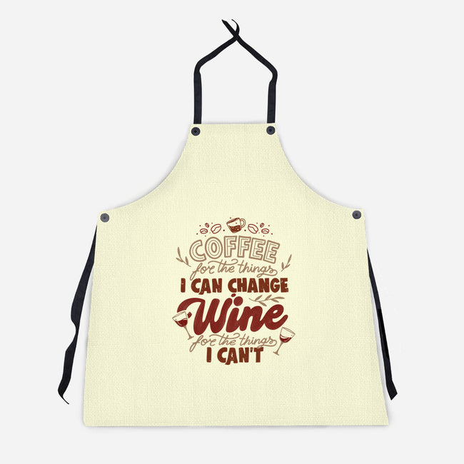 Coffee And Wine-Unisex-Kitchen-Apron-tobefonseca