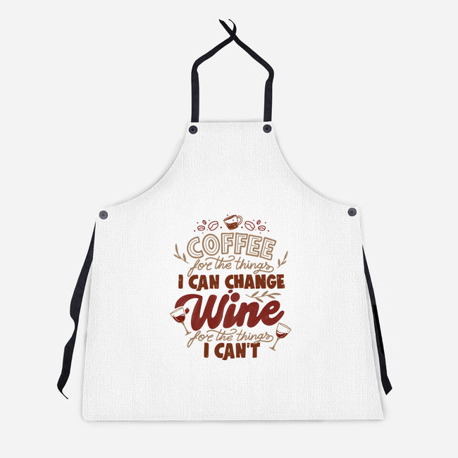 Coffee And Wine-Unisex-Kitchen-Apron-tobefonseca