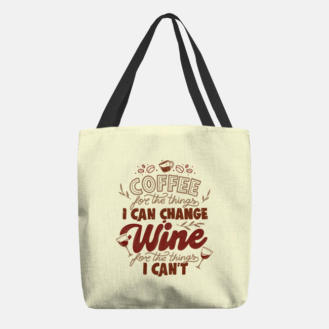 Coffee And Wine-None-Basic Tote-Bag-tobefonseca