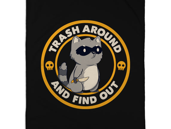 Trash Around Raccoon