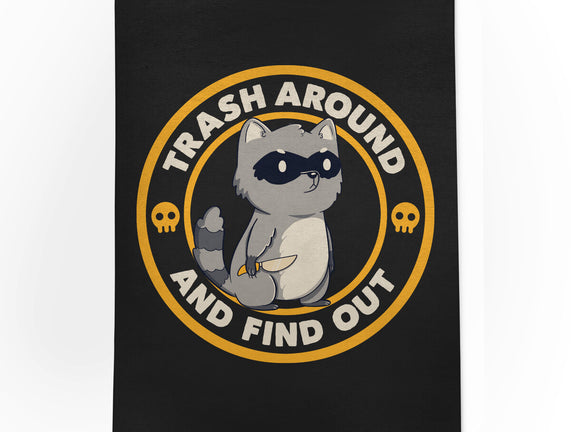 Trash Around Raccoon