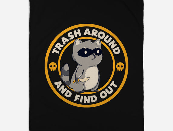 Trash Around Raccoon