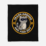 Trash Around Raccoon-None-Fleece-Blanket-tobefonseca