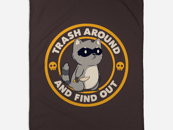 Trash Around Raccoon