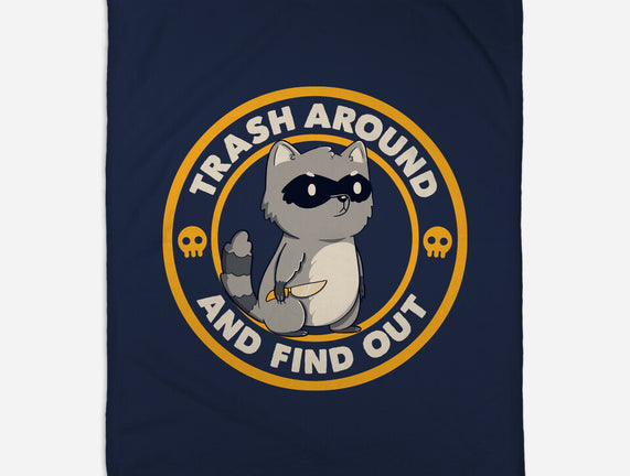 Trash Around Raccoon