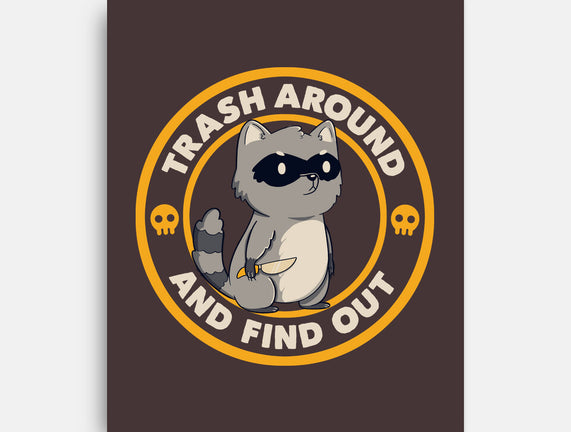 Trash Around Raccoon