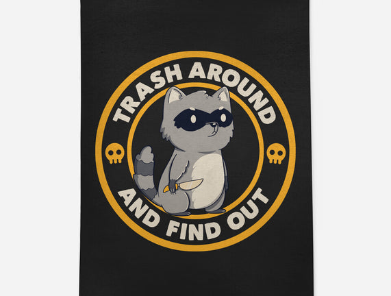 Trash Around Raccoon