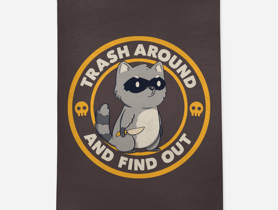 Trash Around Raccoon