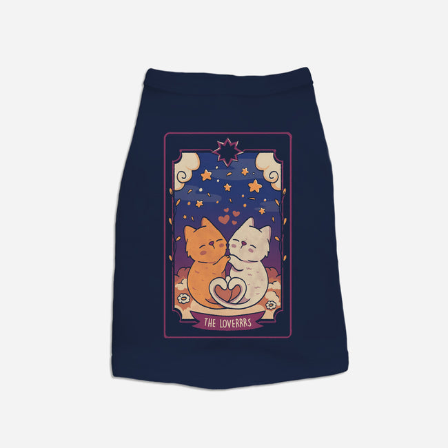 The Lovers Cat Tarot-Cat-Basic-Pet Tank-tobefonseca