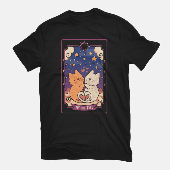 The Lovers Cat Tarot-Youth-Basic-Tee-tobefonseca