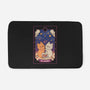 The Lovers Cat Tarot-None-Memory Foam-Bath Mat-tobefonseca