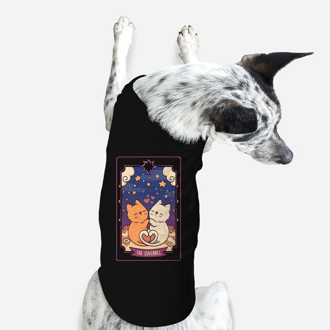 The Lovers Cat Tarot-Dog-Basic-Pet Tank-tobefonseca