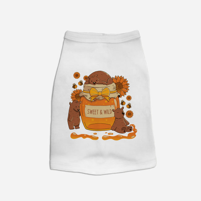 Sweet And Wild Bear-Dog-Basic-Pet Tank-tobefonseca