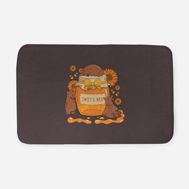 Sweet And Wild Bear-None-Memory Foam-Bath Mat-tobefonseca