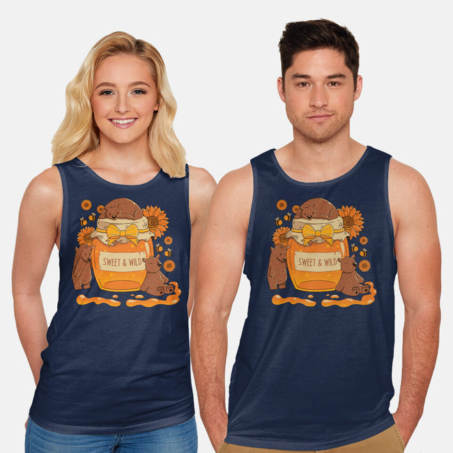 Sweet And Wild Bear-Unisex-Basic-Tank-tobefonseca