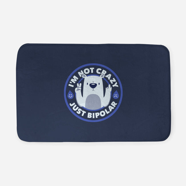 Not Crazy Bipolar Bear-None-Memory Foam-Bath Mat-tobefonseca