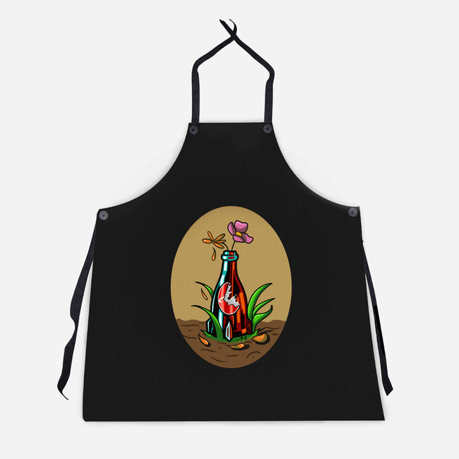 Nuke Flowers-Unisex-Kitchen-Apron-nickzzarto