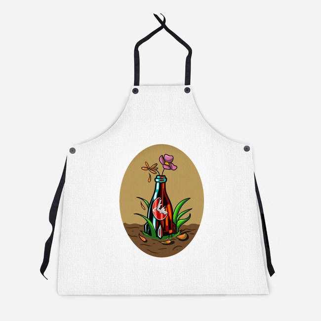 Nuke Flowers-Unisex-Kitchen-Apron-nickzzarto