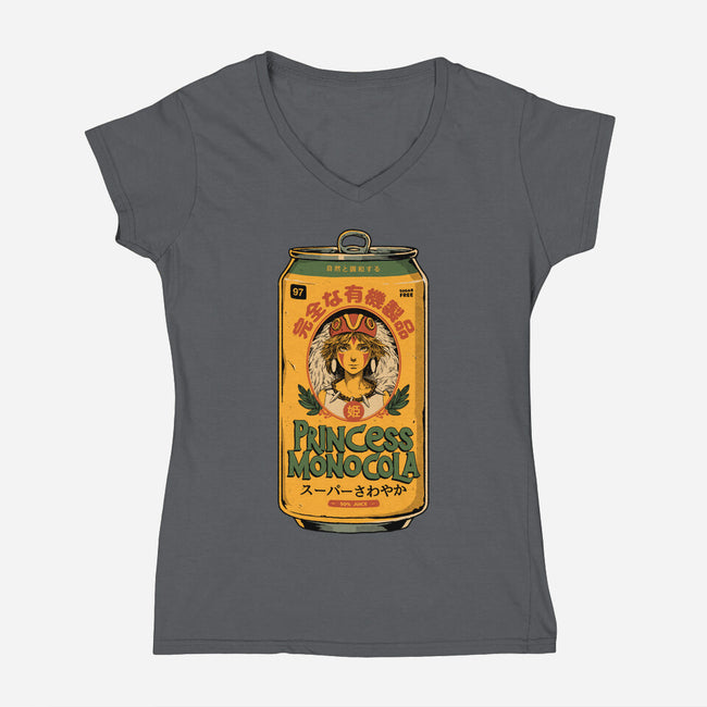 Monocola-Womens-V-Neck-Tee-Hafaell