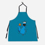 Cookie Bush-Unisex-Kitchen-Apron-Barbadifuoco