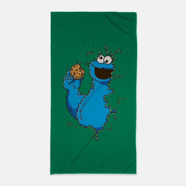 Cookie Bush-None-Beach-Towel-Barbadifuoco