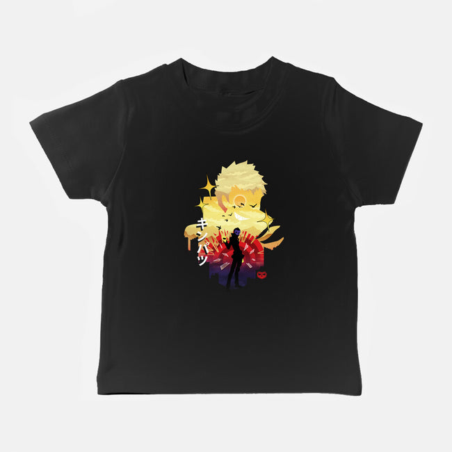 Skull Sunset-Baby-Basic-Tee-dandingeroz