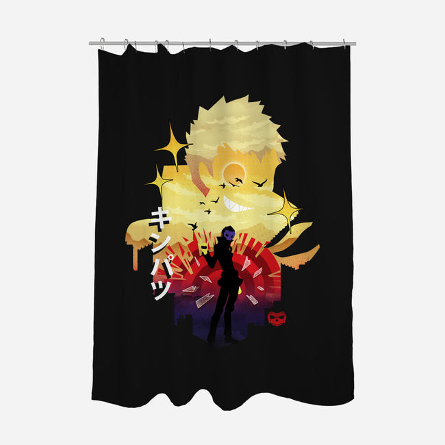 Skull Sunset-None-Polyester-Shower Curtain-dandingeroz