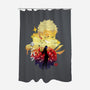 Skull Sunset-None-Polyester-Shower Curtain-dandingeroz