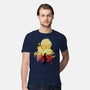 Skull Sunset-Mens-Premium-Tee-dandingeroz