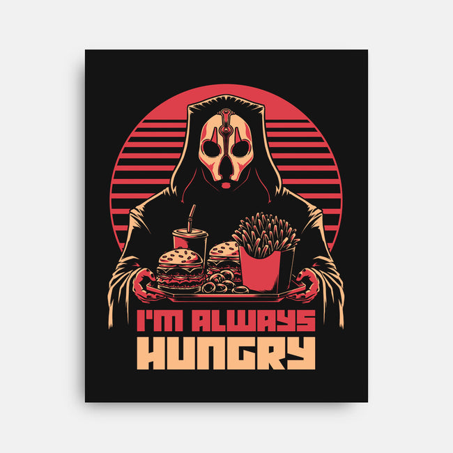 Hungry Space Lord-None-Stretched-Canvas-Studio Mootant