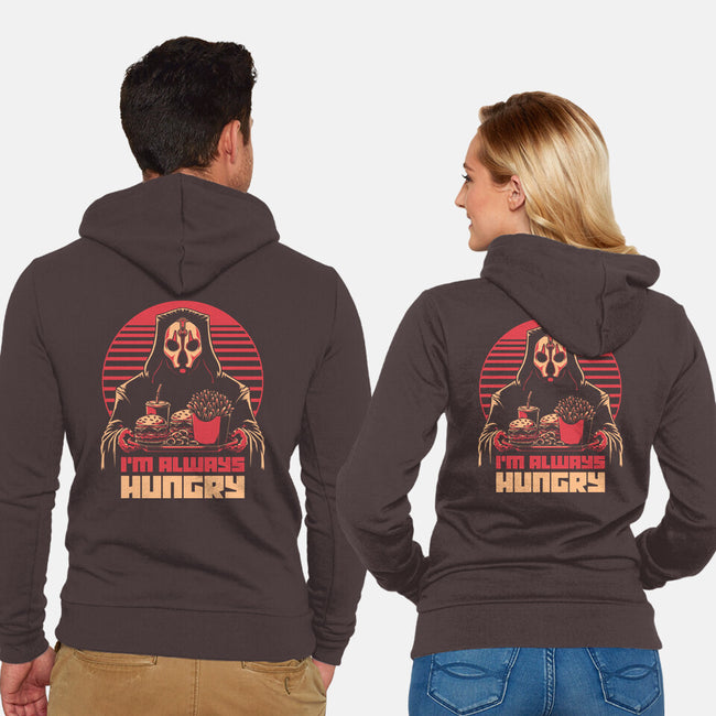 Hungry Space Lord-Unisex-Zip-Up-Sweatshirt-Studio Mootant