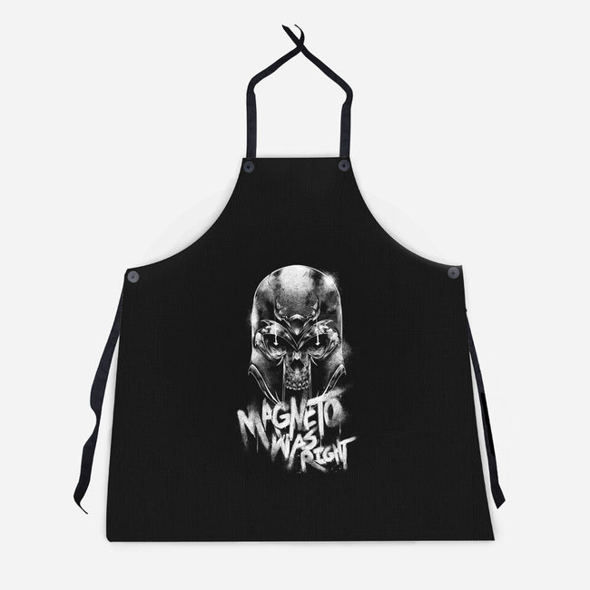 Magnetically Correct-Unisex-Kitchen-Apron-Bo Bradshaw