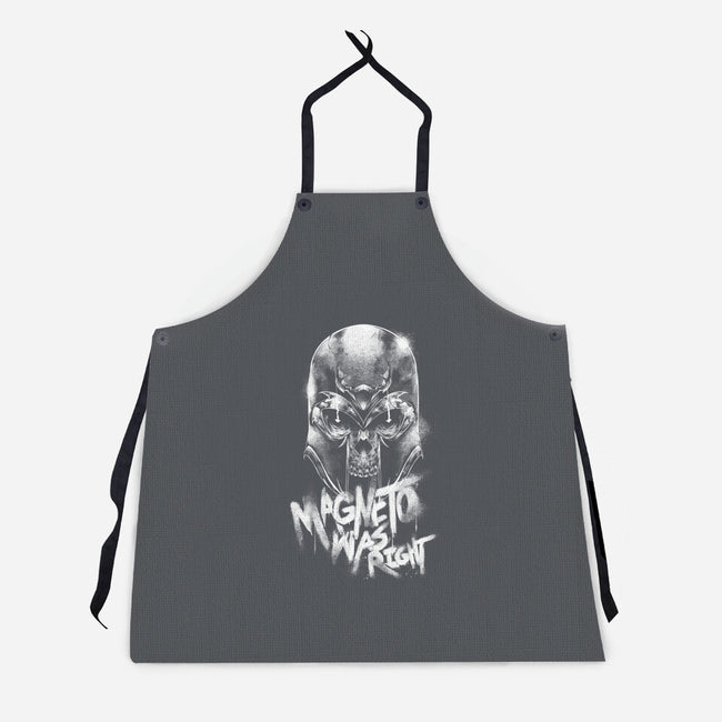 Magnetically Correct-Unisex-Kitchen-Apron-Bo Bradshaw