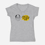 The Jerk Store Called-Womens-V-Neck-Tee-nathanielf