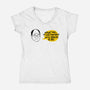 The Jerk Store Called-Womens-V-Neck-Tee-nathanielf