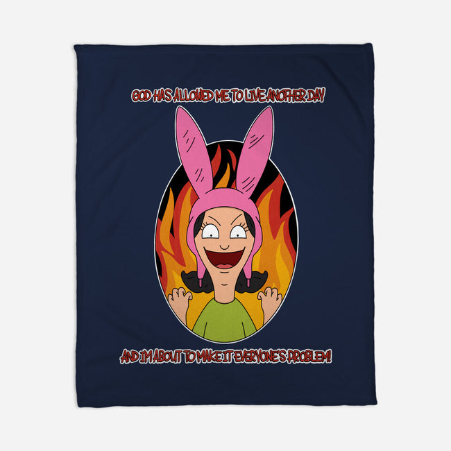 Louise Lives-None-Fleece-Blanket-Alexhefe