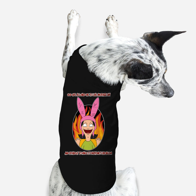 Louise Lives-Dog-Basic-Pet Tank-Alexhefe